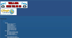 Desktop Screenshot of cilingir724.com